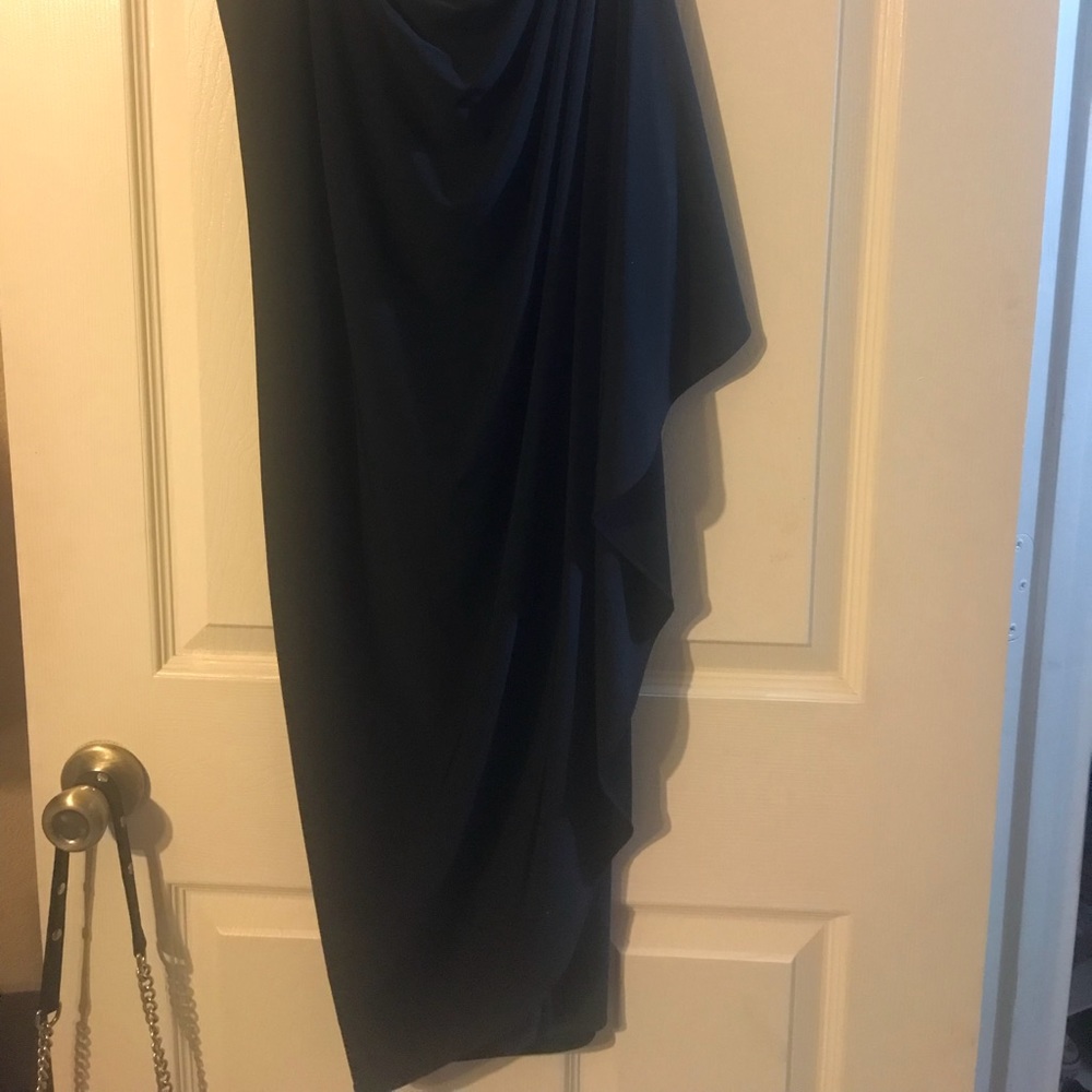 Black cocktail dress